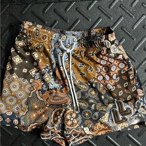 Lumber Legs Printed Mesh Shorts 4 inch inseam